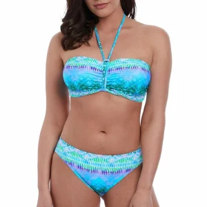 Tout neuf 😉 FREYA Maillot Bandeau Avec Armatures Seascape Blue Lagoon 👍 Nouvelle tendance 7